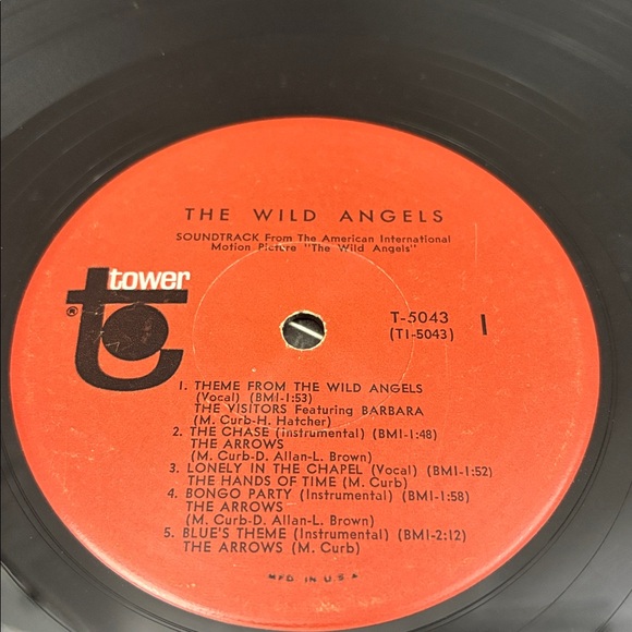 Nancy Sinatra - Peter Fonda - The Wild Angels Soundtrack Vinyl Record LP - Picture 8 of 8